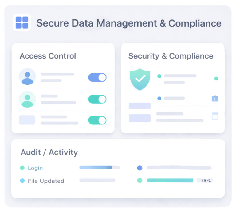 Secure Data Management & Compliance