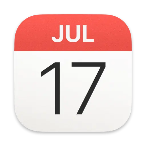 Apple Calendar or any iCal